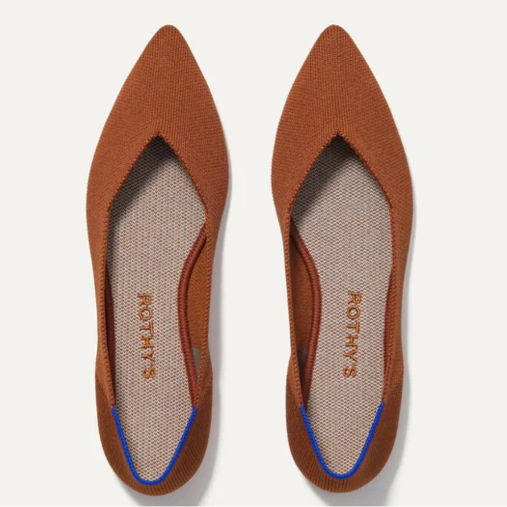 Rothy’s Brandy $149
“The Point” size 9